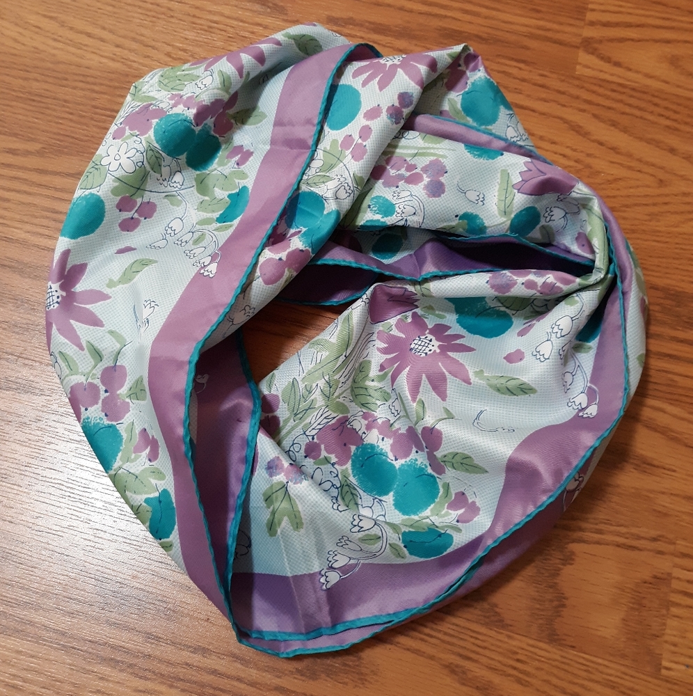 Vintage Vera Neumann Garden Scarf